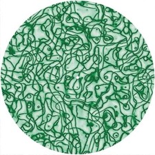 Slipmat Scratch Pad Felt for any 12" Turntable LP DJ Record Player TWINE GREEN