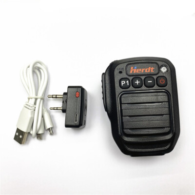 Bluetooth Wireless PTT Speaker Mic for KENWOOD TYT BAOFENG