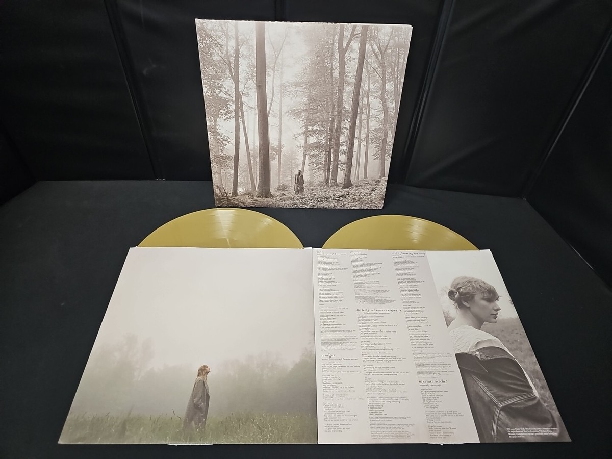 テイラースウィフト Folklore LP vinyl TAYLOR SWIFT folklore - RED COLOURED 2x VINYL GATEFOLD LP