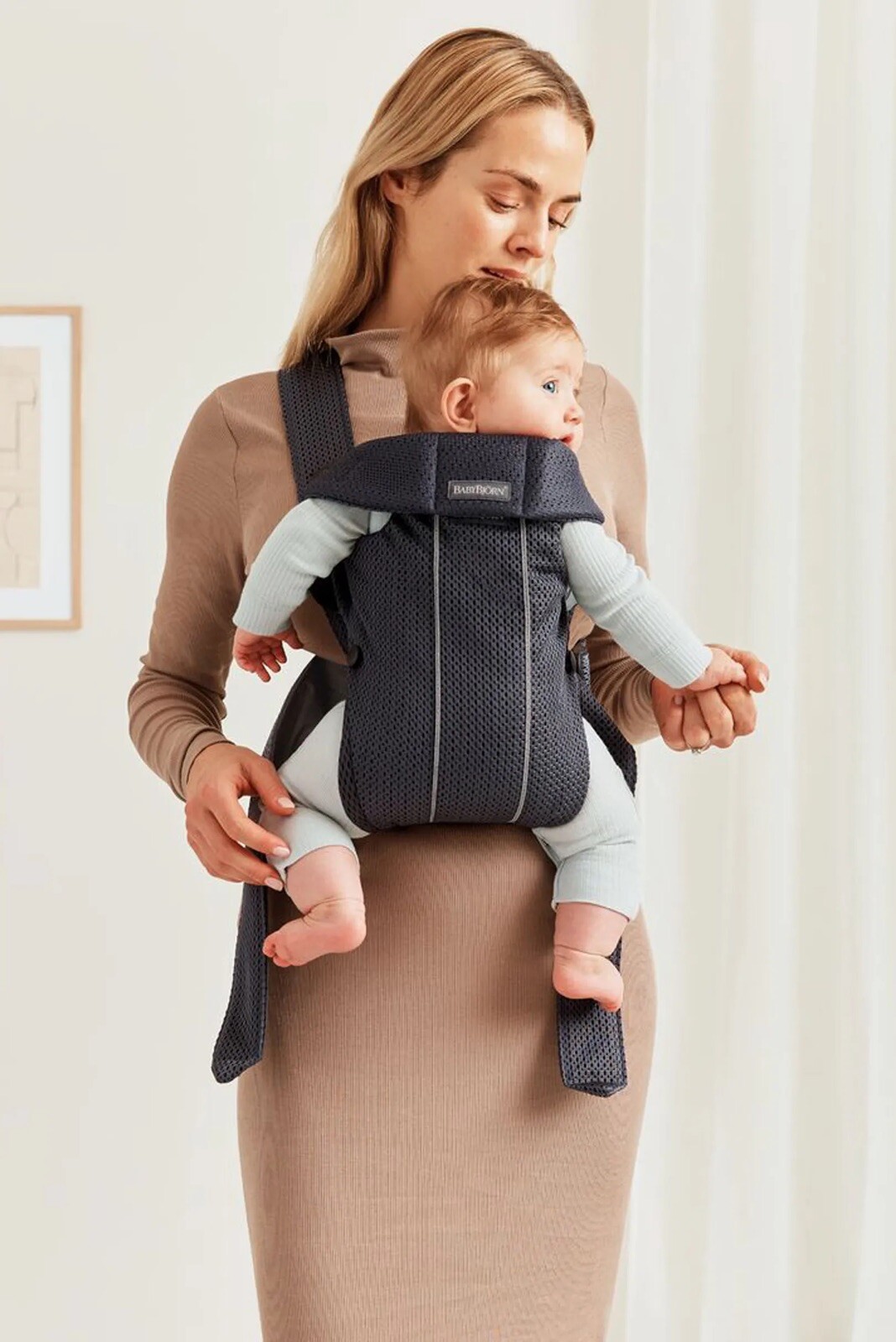 BabyBjorn Baby Carrier Mini, 3D Mesh Anthracite-image