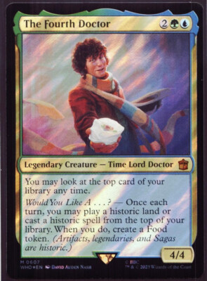 The Fourth Doctor - 607 Surge Foil - MTG Doctor Who | eBay