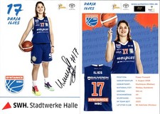 DARIA ILIES   Syntainics MBC Weissenfels Autogramm Autogrammkarte Basketball