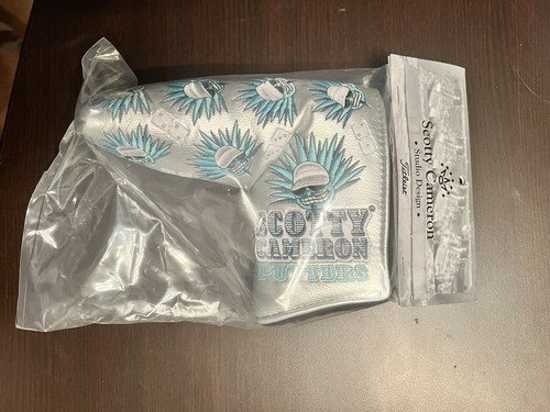 Very Rare Scotty Blue 2023 Scotty Cameron TCC Agave Man Gambler Putter Headcover