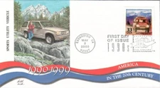 SUVS SPORT UTILITY VEHICLES  1990s DECADE CTC 2000 FLEETWOOD CACHET FDC