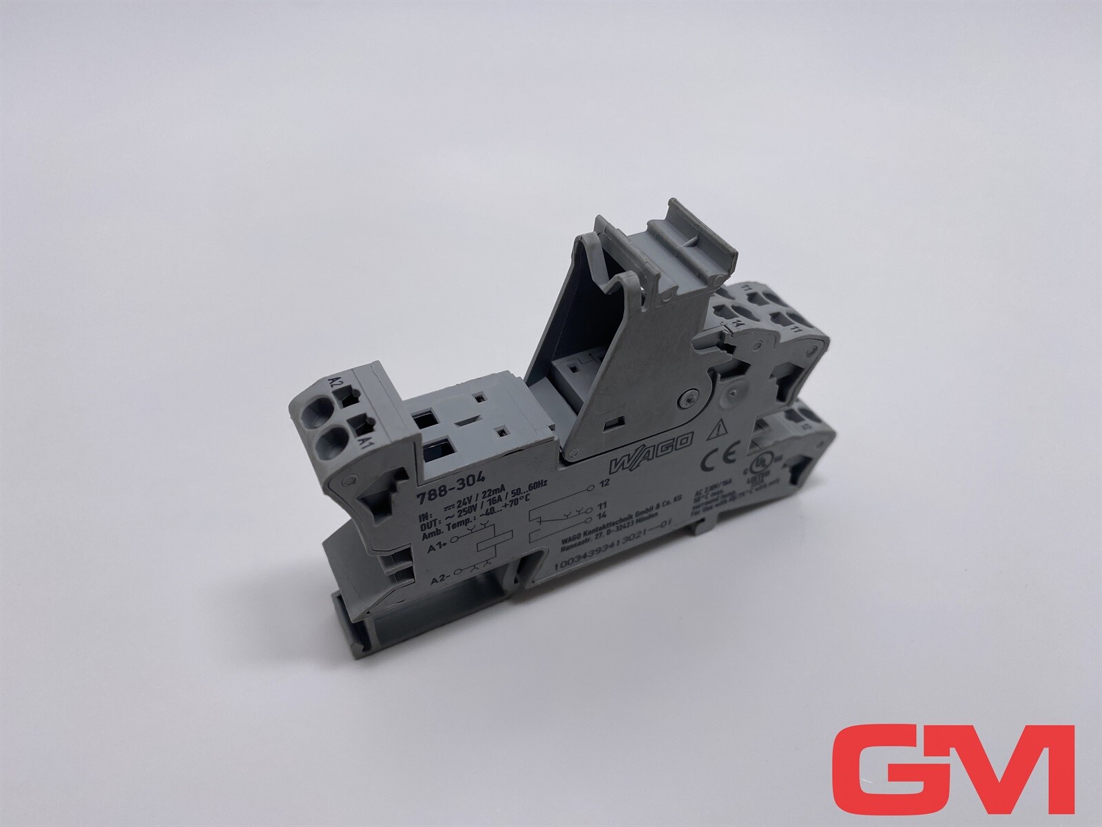 Wago Relay Socket 788-304 Relay Socket DC 24V Relay Base Relay Module Gray