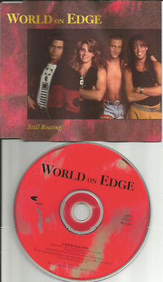 WORLD ON EDGE Still Breathing PROMO DJ CD single 1990 USA seller ROXETTE TOUR 
