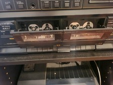 stereo philips+ mobile porta stereo colore nero, completo di tutto e funzionante