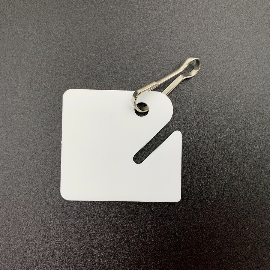 3x Huron Pack of 20 Slotted Key Tags White 60 Total  HASZ0244