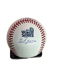 LANDON KNACK DODGERS SIGNED 2024 WORLD SERIES BASEBALL  PSA C