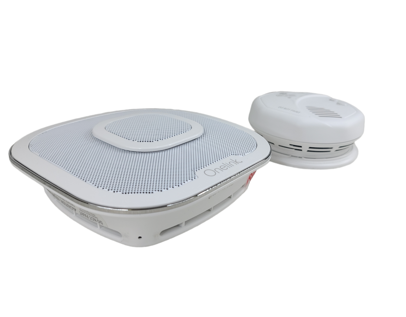 2 Pack One Link First Alert ALEXA BUILT IN Carbon Monoxide Smoke