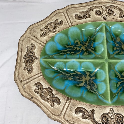 Vintage Treasure Craft Platter Mid Century Modern 43cm - Picture 4 of 9