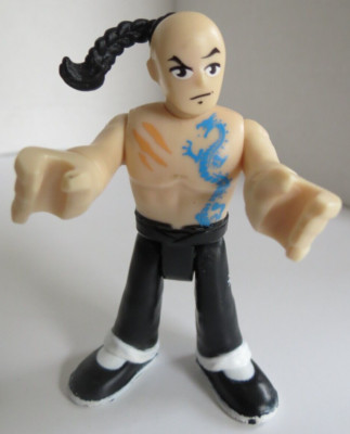 Fisher Price Imaginext Blind Bag Series 7 Shaolin Monk Warrior #86 - 3'' Tall