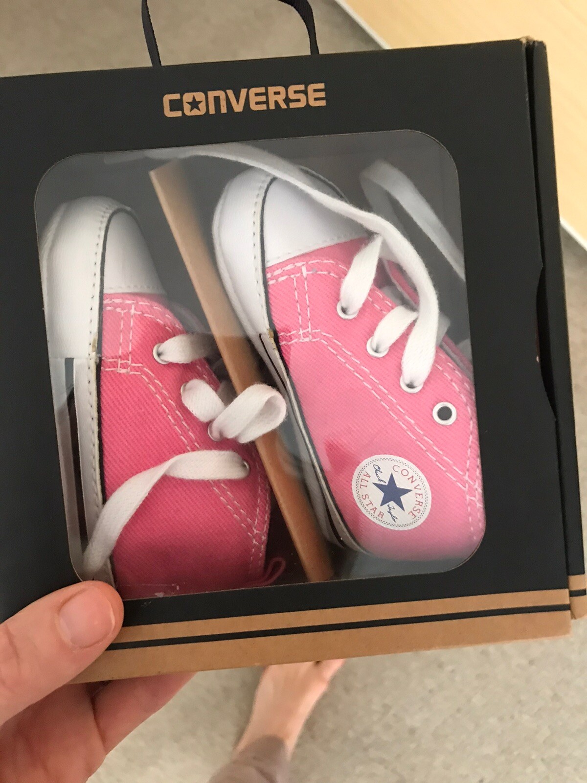converse first star pink