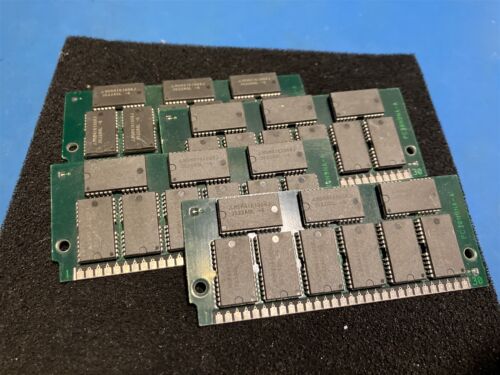 4x 16MB 16Mx9 FPM 30-Pin 60ns Parity Quadra 700 900 SIMMs Fast Page RAM Memory - Afbeelding 1 van 4