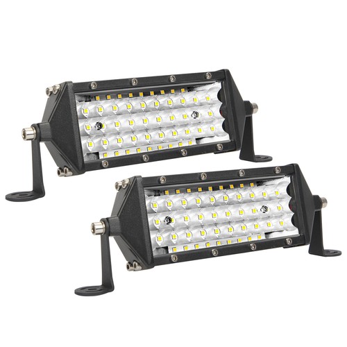 Hot Sales 2PCS 8Inch 300W 5-Row Spot Flood Combo LED Light for Truck ATV UTV - Foto 3 di 12