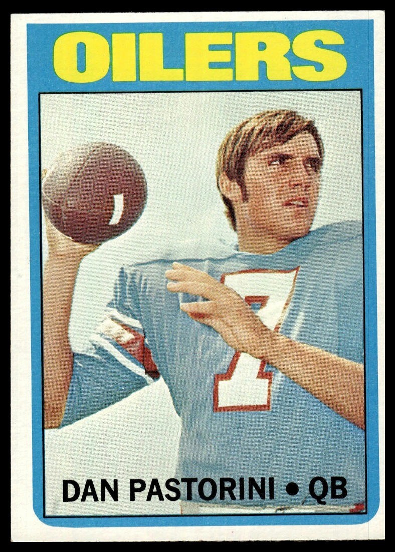 1972 Topps #156 Dan Pastorini RC RC