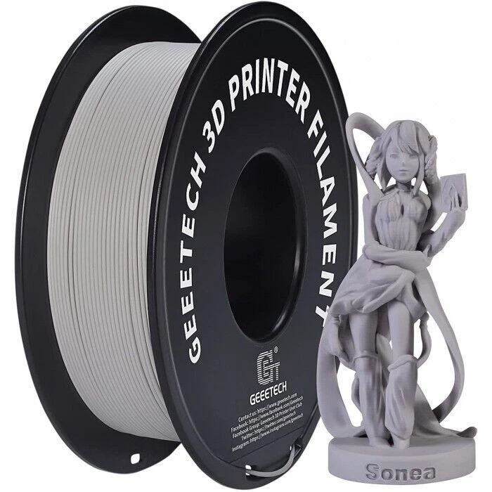 (BUY 6 GET 4 FREE,Add 10)Geeetech 3D Printer Filament ABS+/PETG/PLA 1.75mm 1KG
