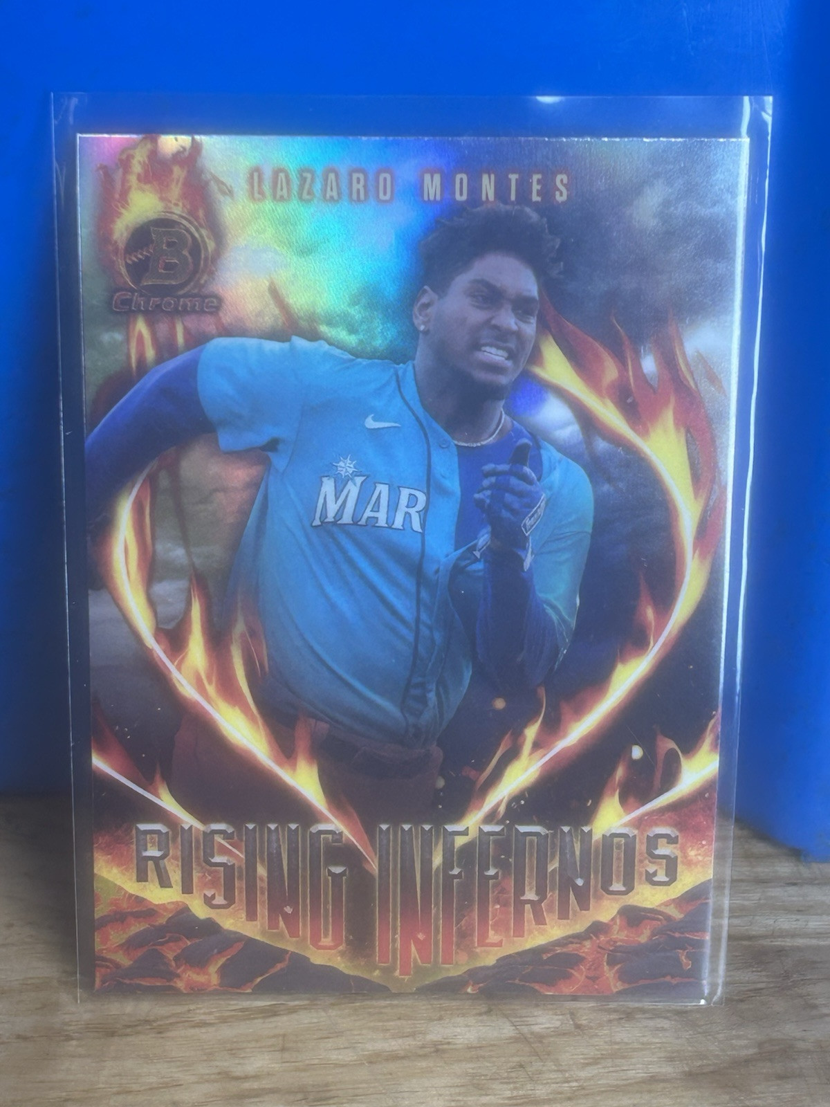 2024 Bowman - Rising Infernos #RI-19 Lazaro Montes (RC)