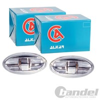 2X Alkar Blinkleuchte Blinker Links+Rechts Passend FüR CitroËN Berlingo C1 C2 C3