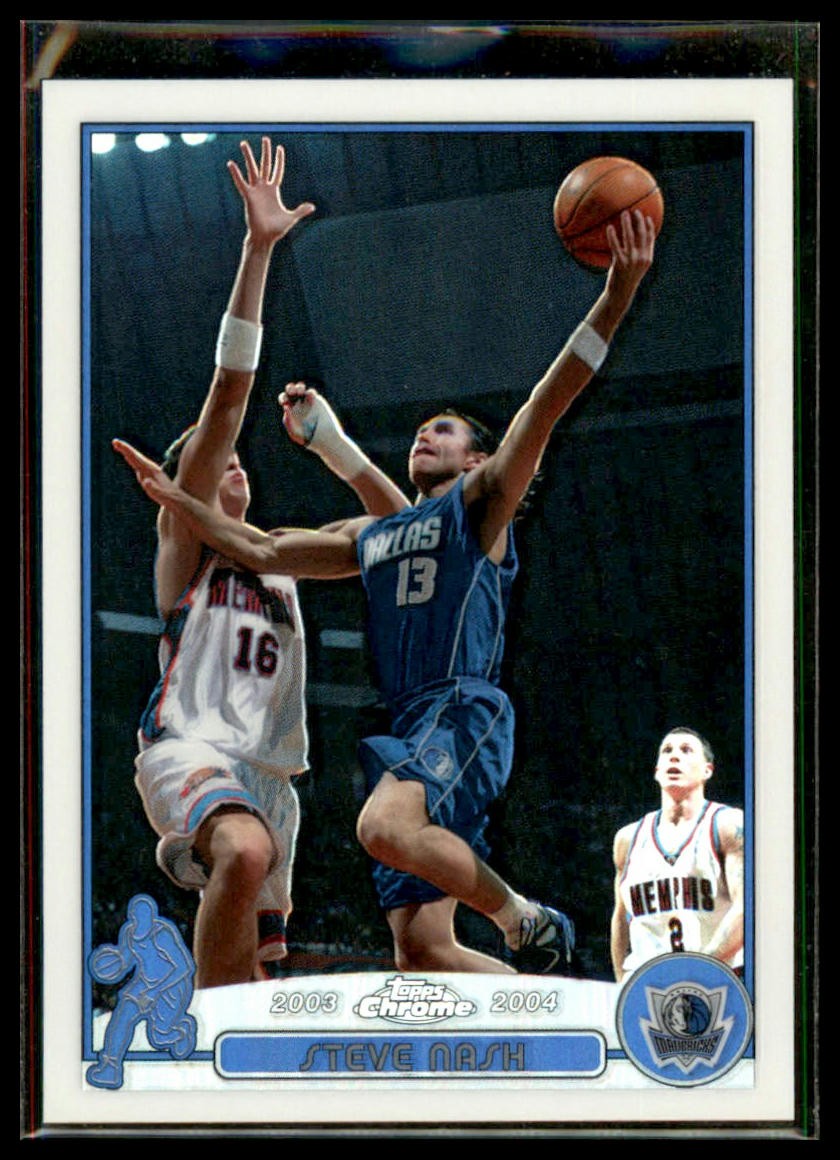 2003-04 Topps Chrome #13 Steve Nash Refractors