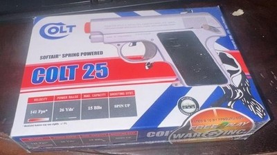 COLT 25 Softair Spring Powered Airsoft Pistol 6mm BB OFFICIALLY