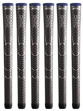 Set Of 6 Winn Golf - Dri-Tac Midsize Grip, Dark Gray, 6DT-DG