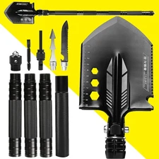 Folding Military Shovel Survival Spade Emergency Garden Outdoor Camping Tool