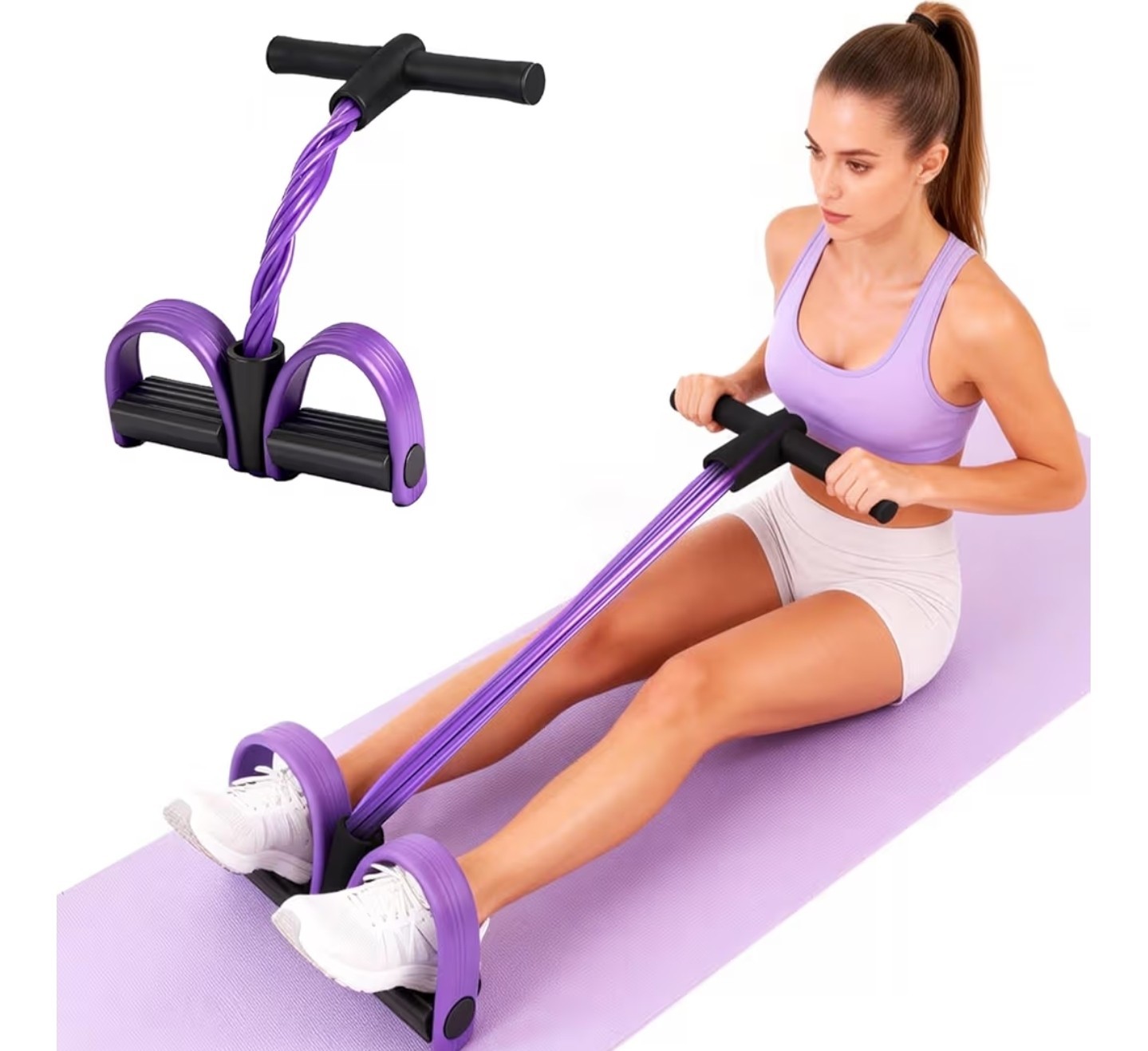 bandas de resistencia para pedales ejercicio tirar de la cuerda gimnasio en casa