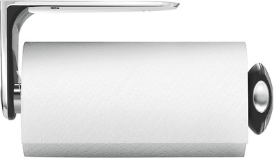 simplehuman Schnellladung Wandmontage Küchenrollenhalter, geeignet für unter Cupb