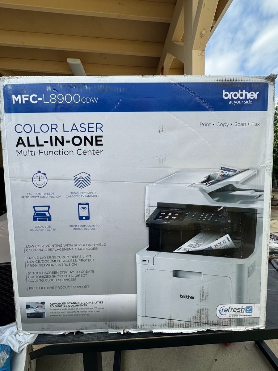 Brother MFC-L8900CDW All-In-One Laser Printer for sale online | eBay