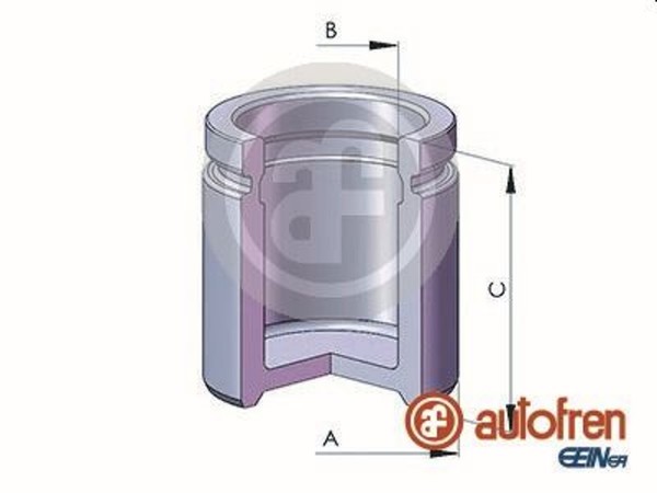 Kolben Bremssattel Autofren Seinsa D02520 FüR VW Golf 1J2 1J1 Fiat Audi BMW Ford-image