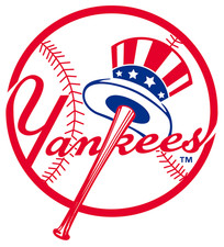 New York Yankees Logo- Die Cut Laminated Deca...