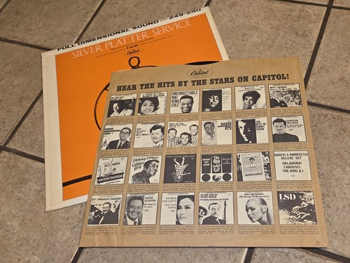 1967 JACK WAGNER Silver Platter Service LP 12" Vinyl Record CAPITOL 249 250 Vtg - Picture 6 of 6