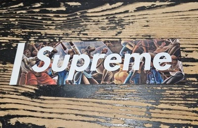 Supreme Ernie Barnes Box Logo Sticker SS25 + FREE SURPRISE