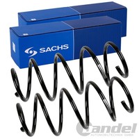 2X Sachs Fahrwerksfeder Vorderachse Passend FüR Seat Ibiza IV Skoda Fabia III