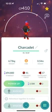 Shiny Charcadet |  P T C 100K Stardust