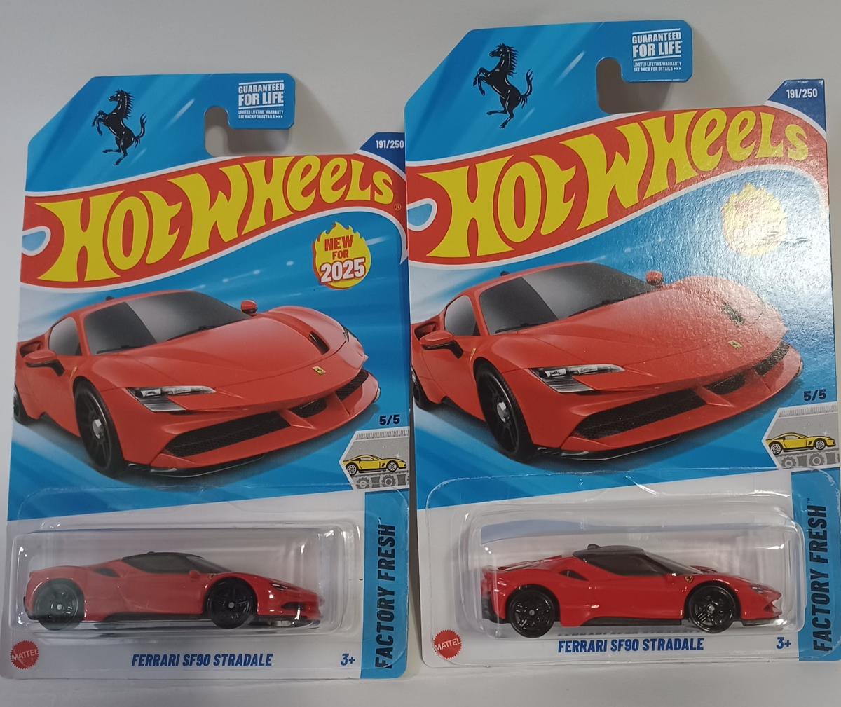ミニカー Hot Wheels Ferrari SF90 Stradale RC Hot Wheels 2025 Mainline Ferrari SF90 Stradale Red , Loose