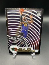 LeBron James 2020-21 Donruss Optic T-Minus 3...2...1 Insert SP #9 LA Lakers