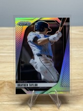 Panini 2025 Prizm Brayden Taylor #207 Tampa Bay Rays MLB Baseball - Silver Prizm