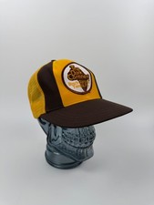Vintage Busch Gardens The Dark Continent Tampa FL Mesh Trucker Hat Cap USA Made