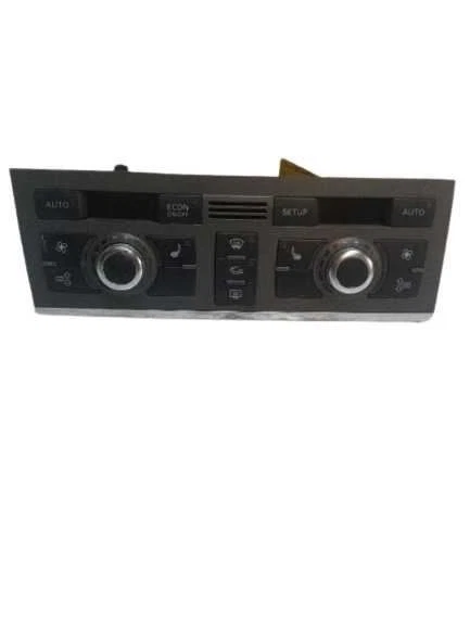 Placa frontal de doble zona de control de temperatura gris para 06-11 AUDI A6 264075 Foto 2 de 4