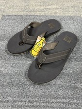 Reef Element TQT Sandals Brown Thong Flip Flop Bottle Opener Men s Sizes 12 NEW