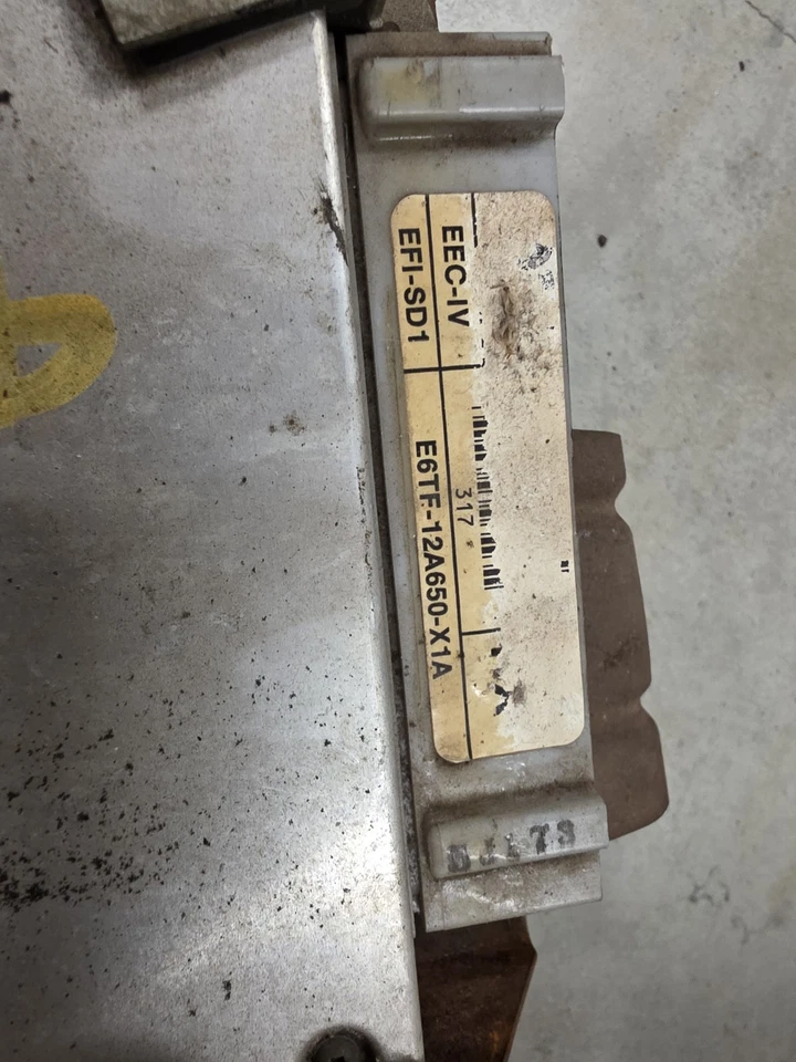 ✅✅ Módulo de control del motor Ford Bronco 1986 5.0 4x4 ECU ECM PCM E6TF-12A650-X1A Foto 2 de 2
