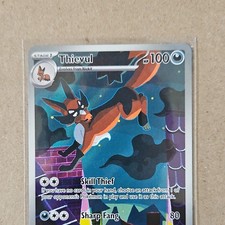 thievul pokemon card POKMON GAME M5 089/081 AR Colorless Artist Thievul | Sword & Shield