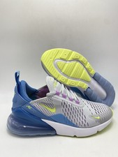 Nike Air Max 270 BG Pure Platinum LT Lemon Twist Size 6Y