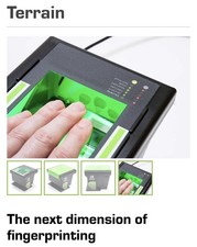 i3 DigID Terrain LiveScan Fingerprint Scanner Lenovo ThinkPad Computer