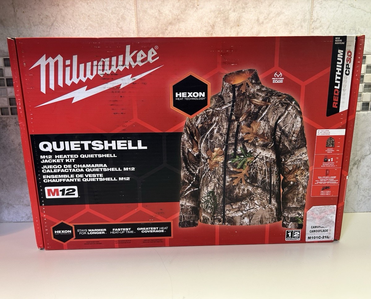 M12 Toughshell M12 Heated Jacket Camo Milwaukee 224C-21XL Men's X