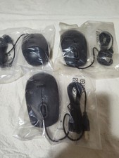 Dell 09rrc7 Wired Standard Mouse - Black Lot Of 3 B2