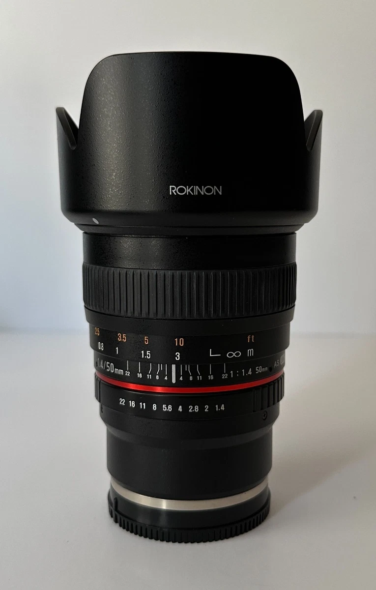 ROKINON f/1.4 50mm Focal Camera Lenses for sale | eBay