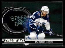 2023-24 Upper Deck Credentials - Speed of the Game Stars - #SG17 Kyle Connor